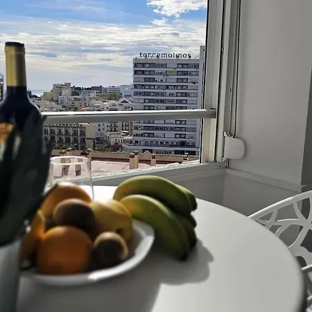 公寓 Verdiales Sunset Terrace. Balcony , Seasonal Pool And Great Views. 托雷莫利诺斯